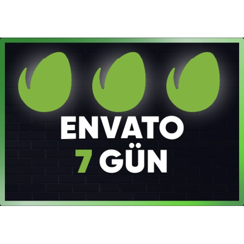  ⚡ ENVATO ELEMENTS  7 GÜN ⚡